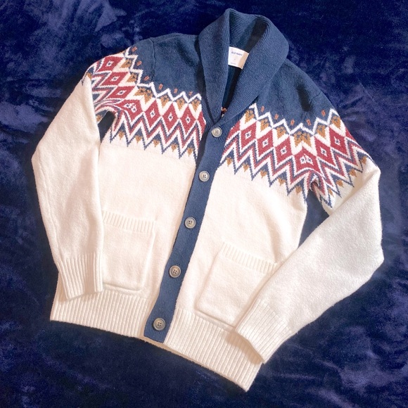 Old Navy Other - Mens (S) Knitted Button Up Sweater